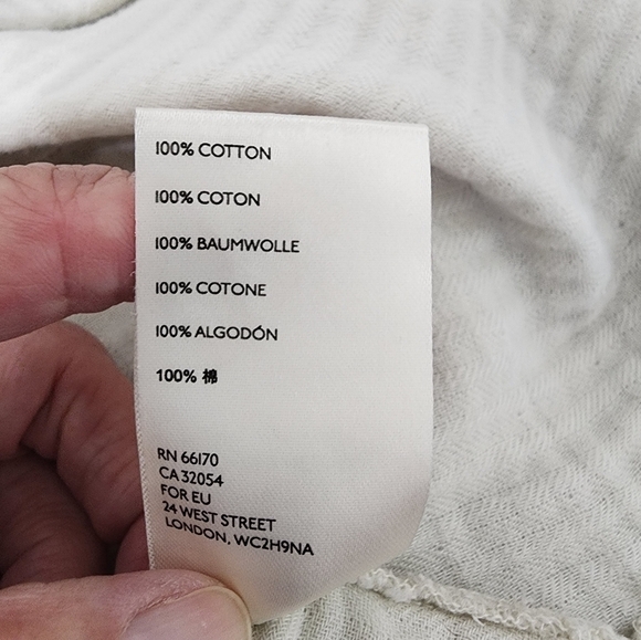 We The Free Oversized Raw Hem Beige Top Size Small - Picture 3 of 16